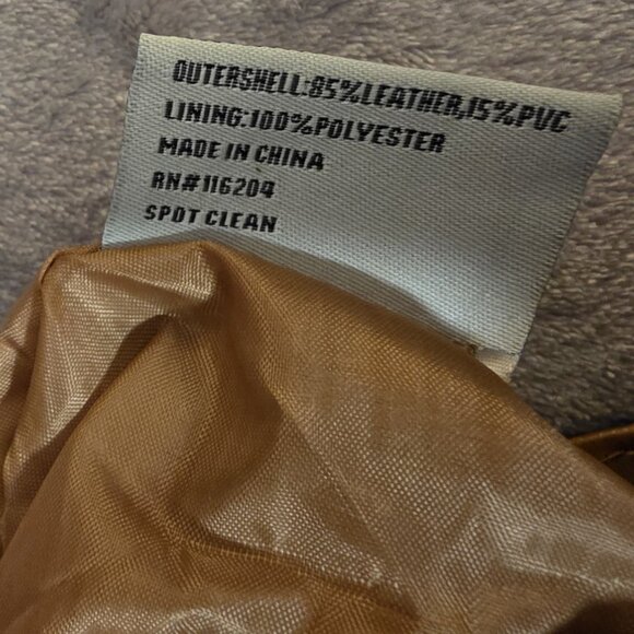 Gold Coast Brown Leather Designer Purse w/Wallet NWT - Picture 3 of 11